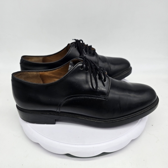 Fratelli Rosetti Shoe Size 40.5 Men\'s 7.5 Leather Oxfords Black